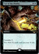 Cut of the Profits (Extended Art)(Foil) Streets of New Capenna,419 NM