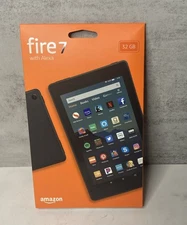 Amazon Fire 7 (9th Generation) 32GB, Wi-Fi, 7in - Black (With Special Offers)