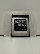 Delkin Devices BLACK 650GB CFexpress Type B Memory Card