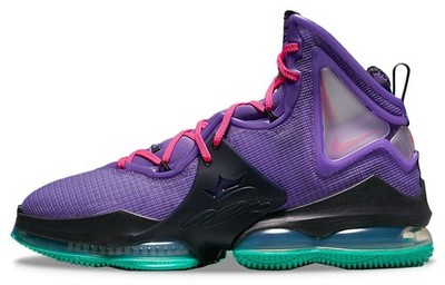 Nike LeBron 19 Ep 'Purple Teal' - DC9340-500 Size
