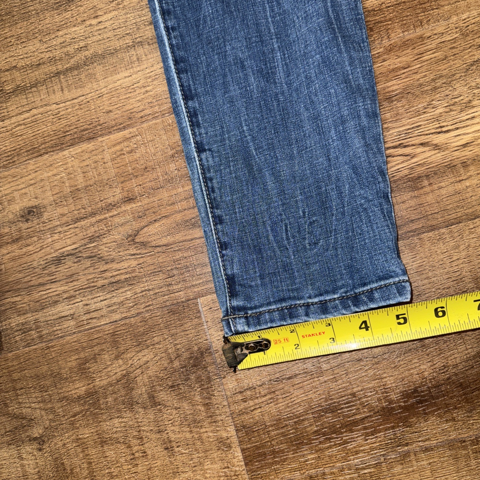 TRUE RELIGION Tony Straight Jeans Mens Size 34 (34x31) Medium Wash Blue thumbnail 9