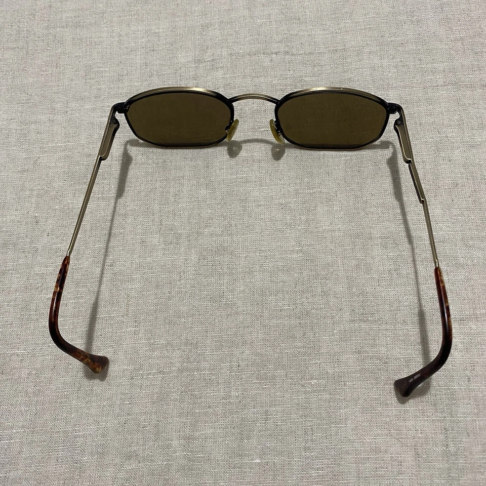 Gafas de sol Dakota Smith vintage años 90 Maverick antiguas doradas unisex raras Foto 2 de 4