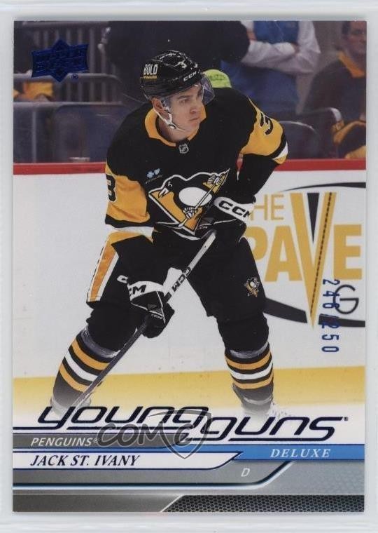 2024-25 Upper Deck Series 1 Young Guns Deluxe 246/250 Jack St Ivany #234 0he