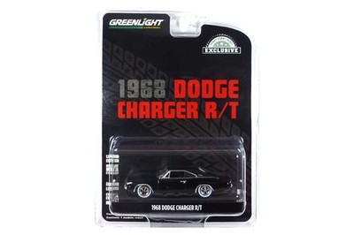 Greenlight 44724 Dodge Charger R/T schwarz 1968 - Exclusive Series Maßstab 1:64 