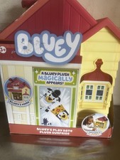 Bluey Play Date Plush Surprise Playset with Plush Bluey  s Home 3 
