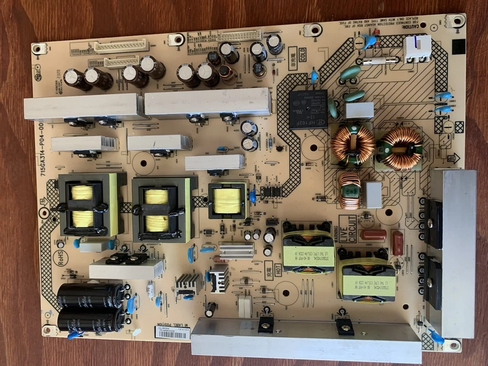 New Planar 715GA314-P04-000-003M Power / Control Board  Q41G78D193502B - Image 3 of 4