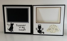 Pet memorial photo frame