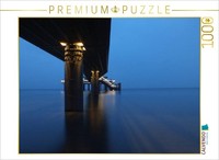 Calvendo Puzzle SeebrüCke Zum Teehaus | 1000 Teile Lege-GrößE 64 × 48 Cm Foto-Pu