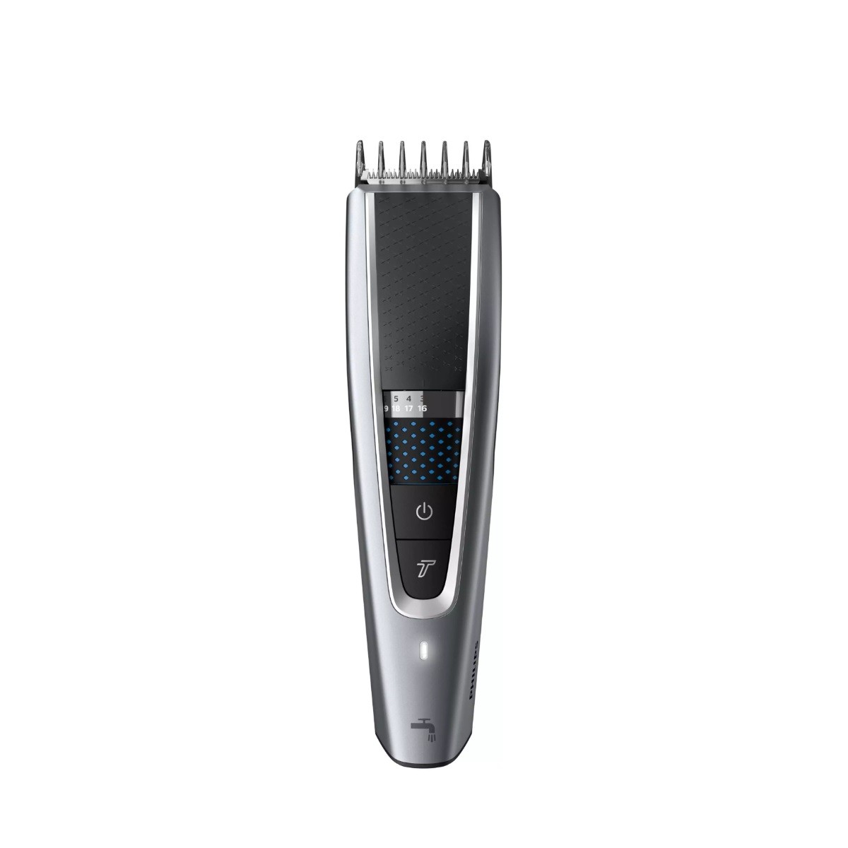 Tondeuse à cheveux sans fil Philips HC5630/15 gris avec sabot réglable