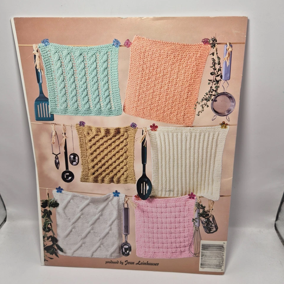 Knit Dishcloth Sampler: 12 Nifty Pattern Stitches, American School of Needlework - Image 2 of 2