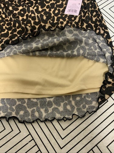 🏯 Wild Fable Leopard print mini skirt Size SMALL🆕 - Picture 4 of 6