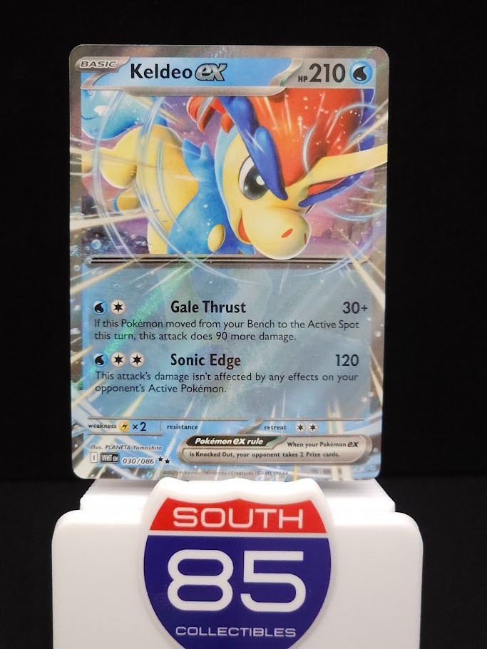 Keldeo ex 030/086 Double Rare SV: White Flare NM Pokemon TCG | eBay