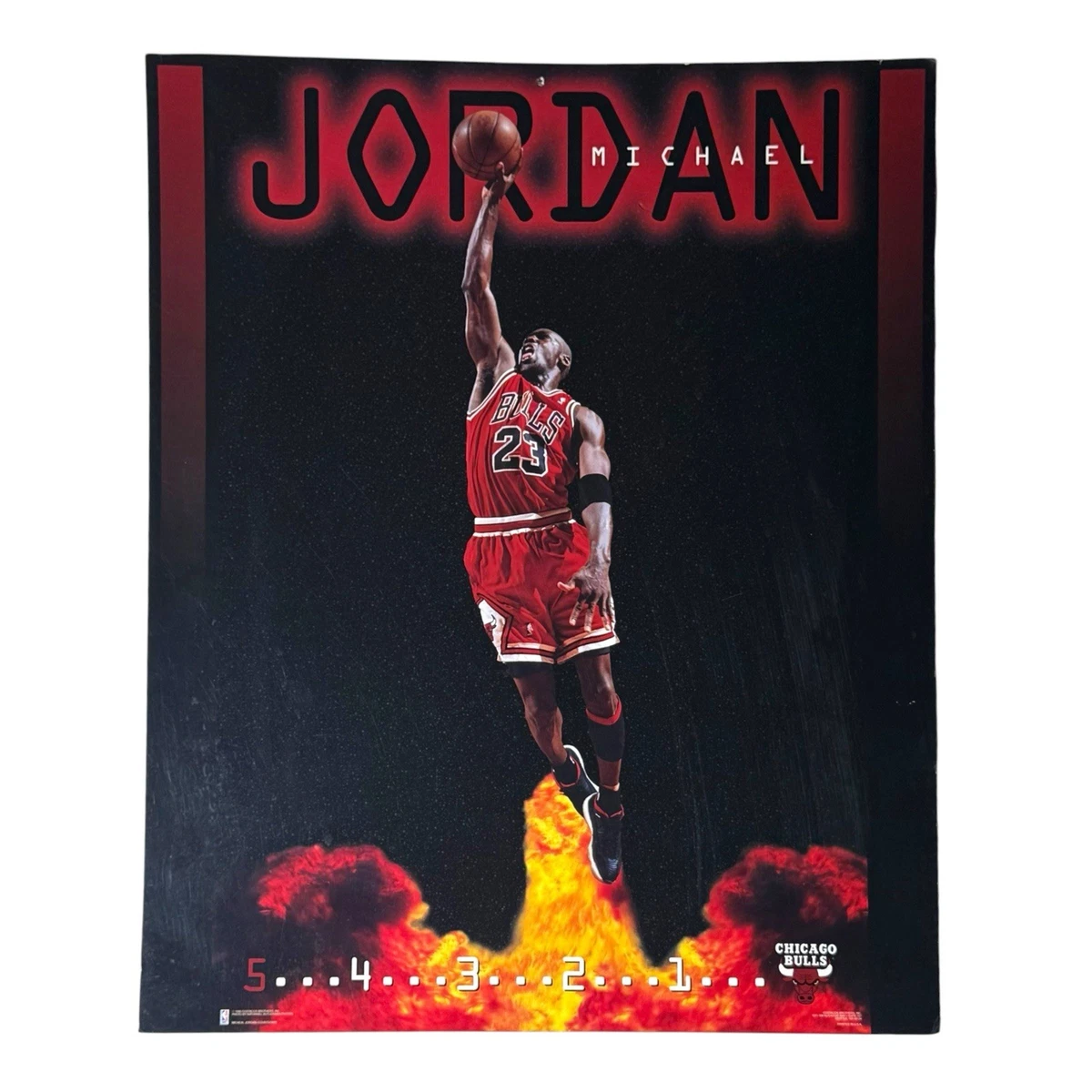 Michael Jordan Original Vintage Sports Posters 1996 for sale | eBay