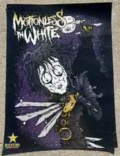MOTIONLESS IN WHITE Band Tour Poster Rockstar Energy