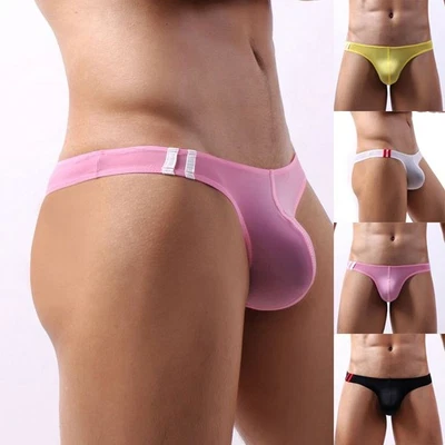 L/XL / 2XL 1 Slip String 80% Nylon +20% Élasthanne Doux sous-Vêtements - Photo 1/4
