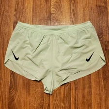 Nike AeroSwift Shorts Men XL Mint Green 2” ADV Brief-Lined Racing FN3349-376 NEW