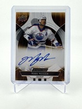 2024-25 Upper Deck Engrained Icons Mark Messier Hard Auto CA-MM Edmonton Oilers