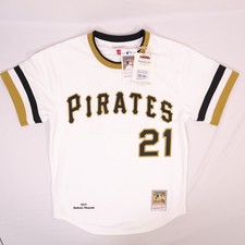 Pittsburgh Pirates Roberto Clemente #21 1971 White Authentic Jersey $329