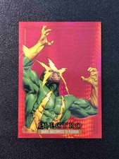 Electro 2024 Marvel Masterpieces 92 Platinum #23 Red Prism /492