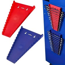 2 PCS Magnetic Spanner Rack 24 Pieces Tool Storage Wrench Holder Organiser Tidy