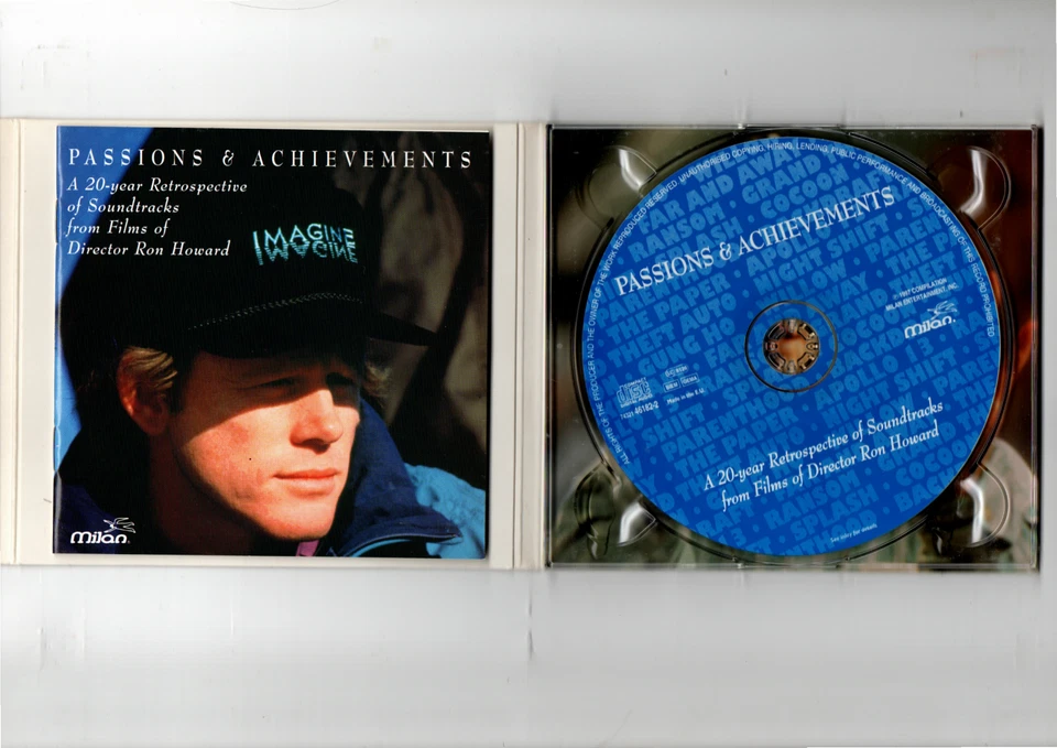 Passions & Achievements Ron Howard Sampler CD OST Soundtrack J.Horner, H.Zimmer - Bild 3 von 3