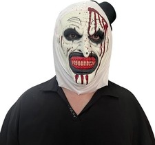 Halloween Mask Costume Scary Masks Terrifier Clown Creepy Mask...