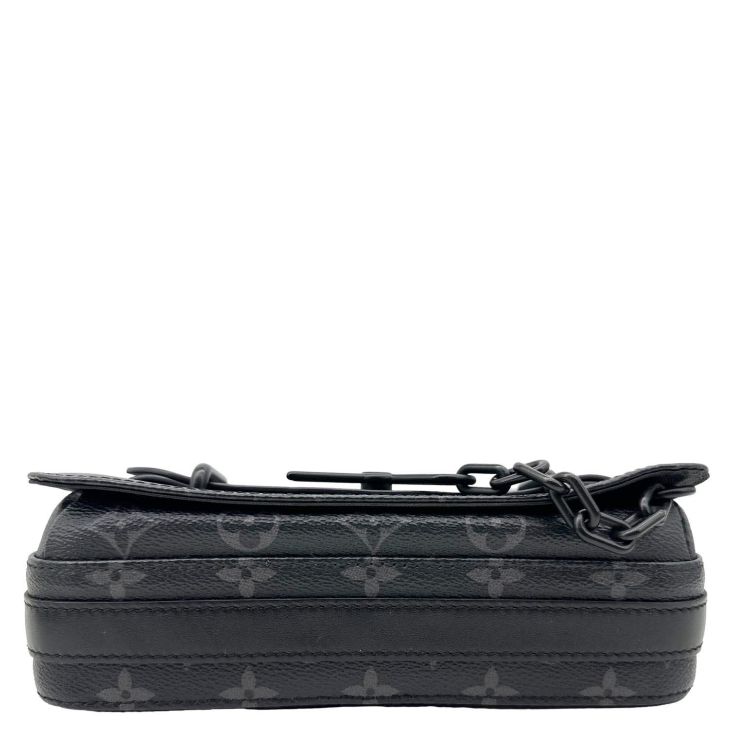 LOUIS VUITTON Steamer Monogram Eclipse Messenger … - image 10