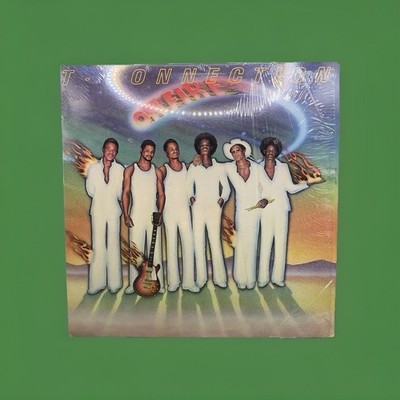 T-Connection On Fire 1977 Vinyl LP Funk Soul Disco Dash Records Vintage