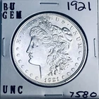 1921 BU GEM MORGAN SILVER DOLLAR UNC MS+++ U.S. MINT RARE COIN 7580