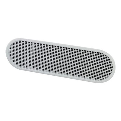 Master Flow EAP412W Oval White UV Resistant Resin Soffit Vent 12 L x 4 W in.