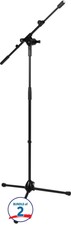 K&M 25600 Mic Stand with Telescoping Boom (2 ...