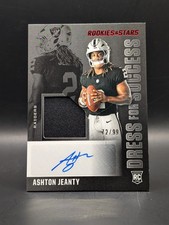 2025 Panini Rookies & Stars Ashton Jeanty Rookie Patch Auto RPA #DFS-AJY /99