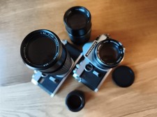 2 Kameras M42 Revue +Porst TTL + Objektiv Aut...