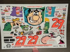 Slixx Decals 1996 NASCAR #29 Cartoon Network Flinstones  Chevrolet Monte Carlo