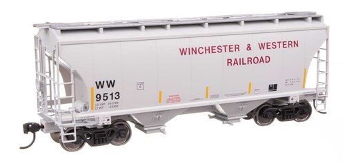 Tolva de 2 bahías Walthers Mainline HO 910-49329 Winchester Western 39' Trinity 3281 | Condition: New