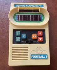 1977 Mattel Football 1 Handheld Game Tested And Works
