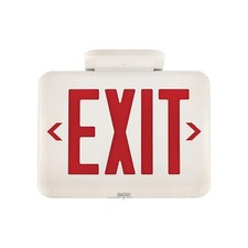 (NEW) HUBBELL DUAL LITE "EXIT" EV LED #EVEURWEI ###