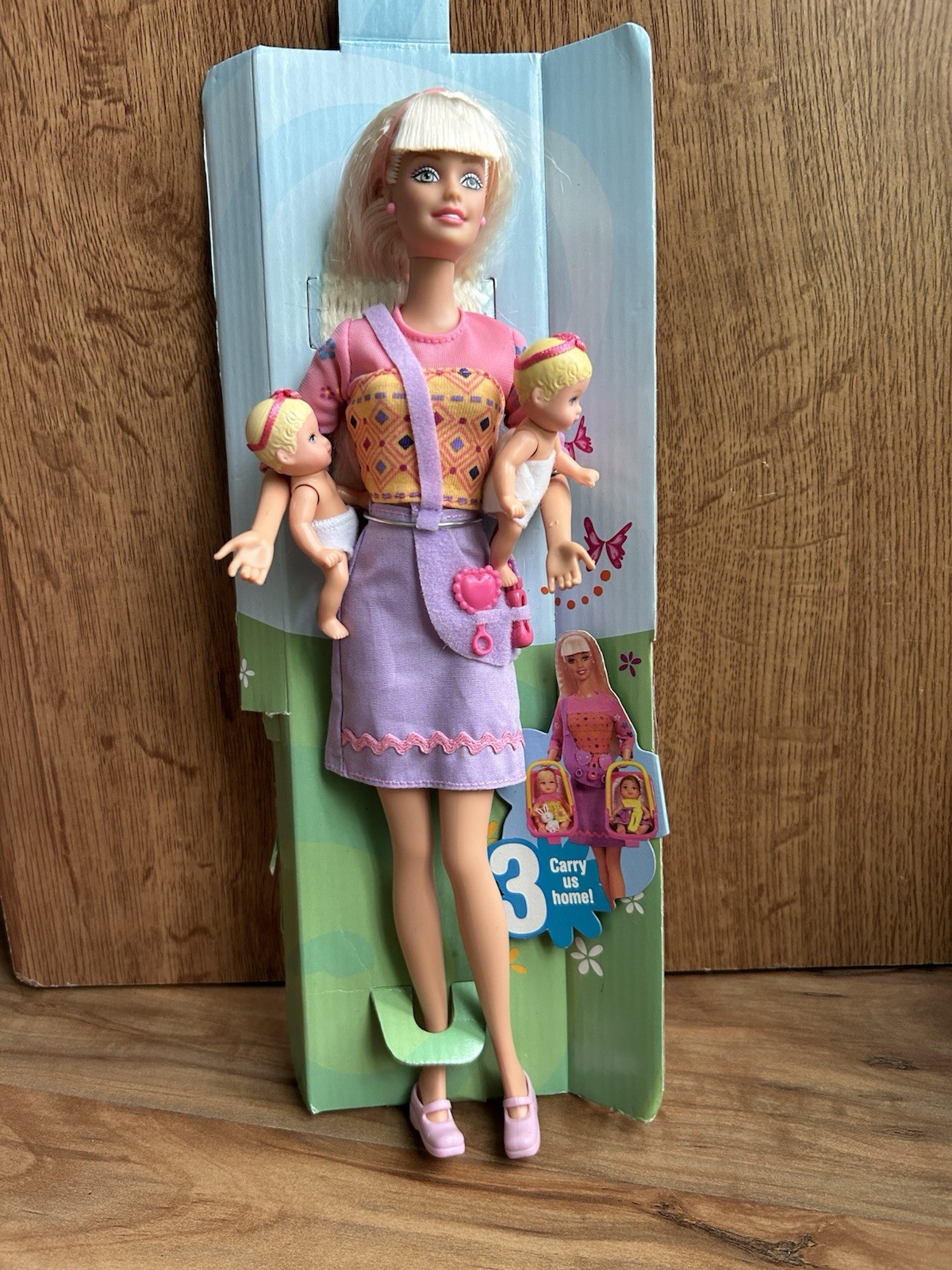 Barbie  and Krissy Mom Doll w/Babies &ndash; Stroll N Play No St