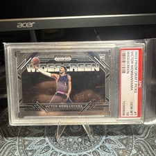 2023 Prizm WIDESCREEN Victor Wembanyama GEM MT 10 !!!! Draft Picks!!! SPURS DPOY