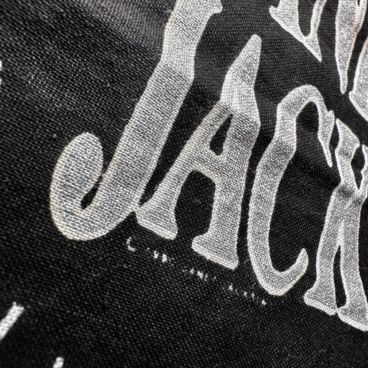 Vintage 1989 Janet Jackson Bandana 1814 Rhythm Nation Tour Scarf