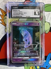Pokemon Mewtwo GX 78/73 Shining Legends Secret Rare Alternative Art CGC 8.5