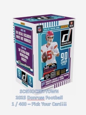 2025 DONRUSS NFL Football #1 - 400 COMPLETE YOUR SET - You Pick