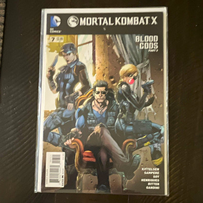 DC Comics Mortal Kombat X #7 Blood Gods Part 3 Kittelsen Sampere Soy Henriquez