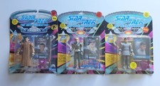 Star Trek TNG: "Unification I II" Figure Lot - Picard Spock Sela Sealed