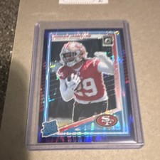 2025 Panini Donruss Optic Rated Rookie Jordan James #278 49ers Football Card