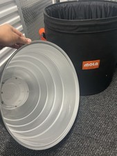 Mola Rayo 16  Beauty Dish Bowens S-Mount Godox w/ Perforated Diffuser  Bag