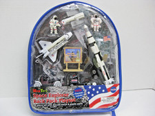 WOW TOYZ NASA SPACE EXPLORER 10 PIECE KIDS BACKPACK PLAYSET, NEW
