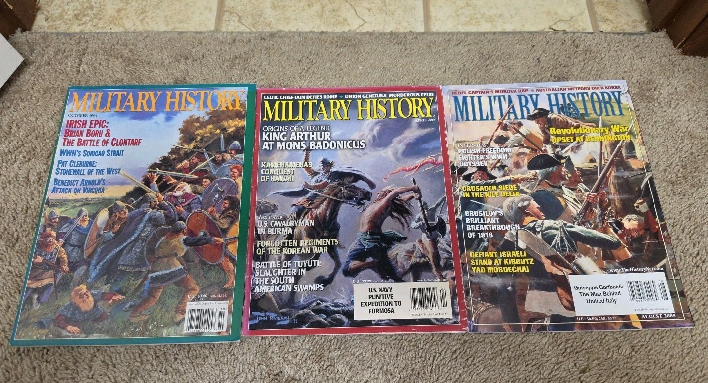 Military History Magazine Illustrated 1994, 2000, 2005