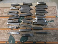 Lot Of 32 Rex AAA High Speed Steel Lathe Tool Bits