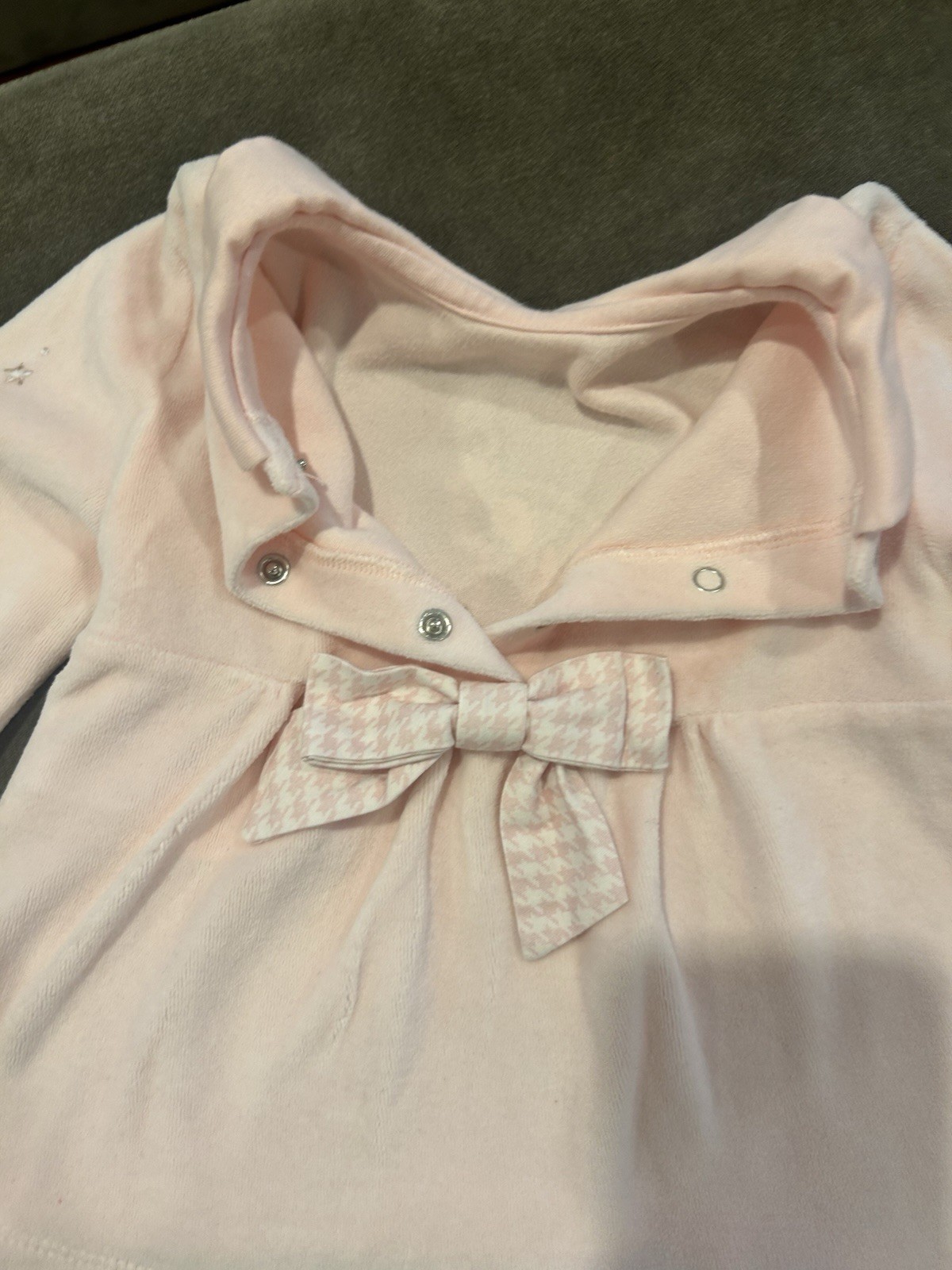 Lapin House Baby Girl 2 Pc Outfit Size 2 Years Pink Floral with Box image 4